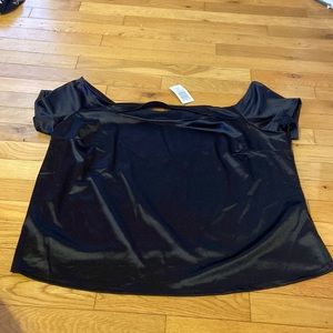 Brand new Torrid black cut out top, size 3